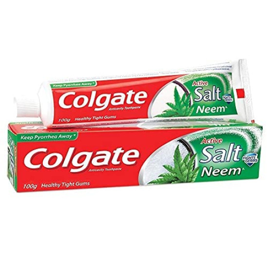 Colgate Active Salt Neem Toothpaste - Healthy Gums & Fresh Breath