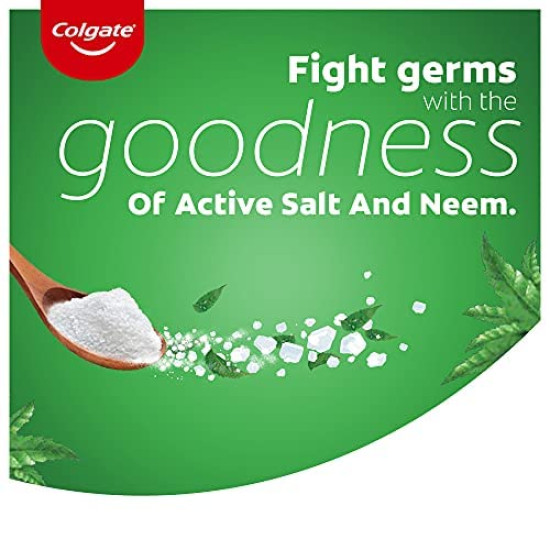 Colgate Active Salt Neem Toothpaste - Healthy Gums & Fresh Breath