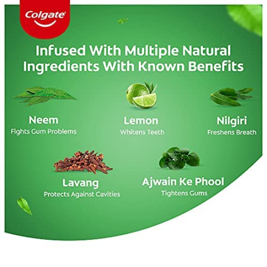 Colgate Active Salt Neem Toothpaste - Healthy Gums & Fresh Breath
