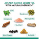 APSARA Detoxifying Kahwa Green Tea - 10 Tea Bags, Spiced Kashmiri Detoxifying Kahwa Green Tea, Natural Body Cleanse & Immunity Booster, Blended with Rock Salt, Tulsi, Cardamom, Cinnamon, Black Pepper, Ashwagandha Tea