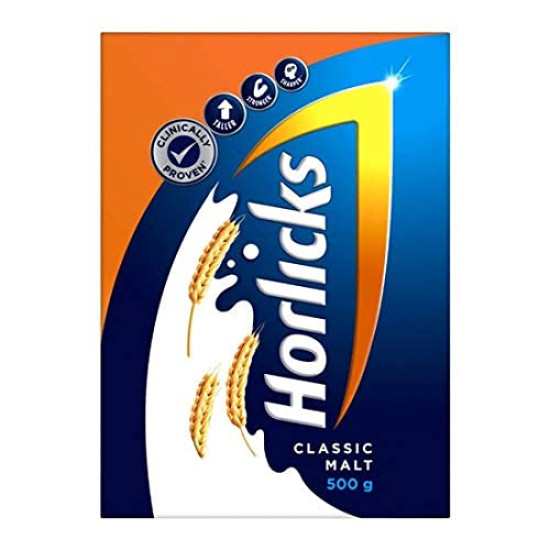 Horlicks Health & Nutrition Drink - Classic Malt - Immunity Support