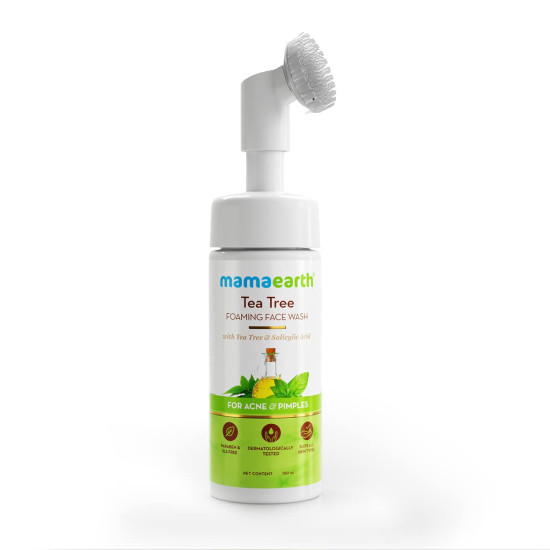 Mamaearth Tea Tree Foaming Face Wash - Acne & Oil Control