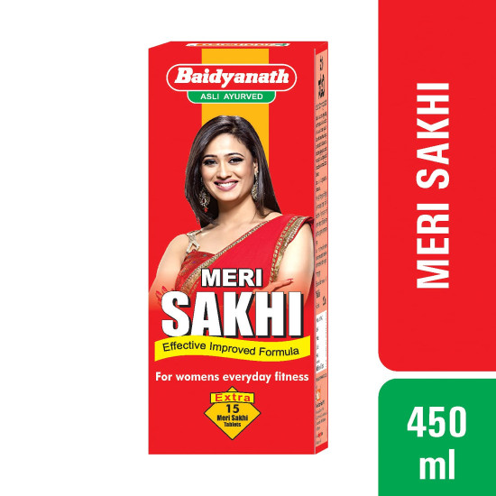Baidyanath Meri Sakhi - Ayurvedic Tonic For Women - 450 Ml