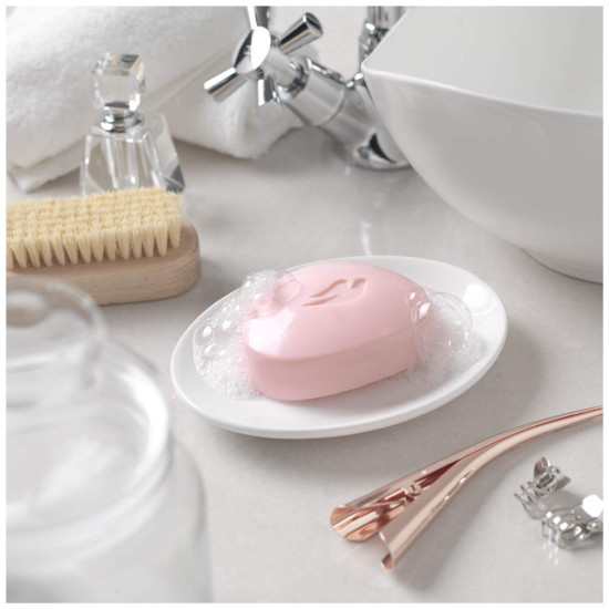 Dove Pink Rosa Bathing Soap Bar 125 g (Pack of 3) - With Moisturising Cream for Softer Skin