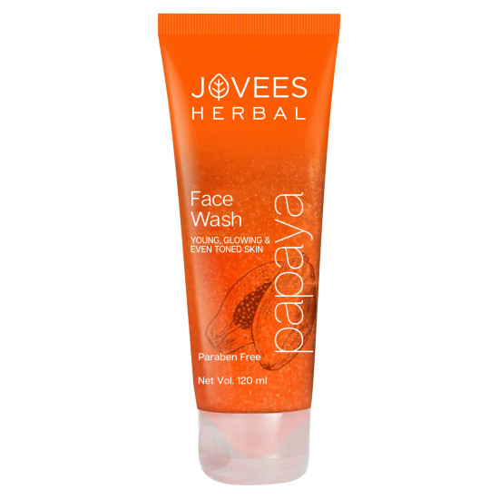Jovees Herbal Papaya Face Wash - Brightening & Glowing Skin