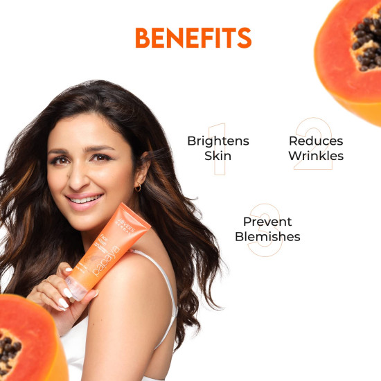 Jovees Herbal Papaya Face Wash - Brightening & Glowing Skin