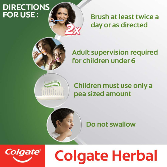 Colgate Herbal Toothpaste - Natural Ingredients for Healthy Teeth