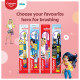 Colgate Kids Barbie Manual Toothbrush - Extra Soft Bristles for 5+ Years