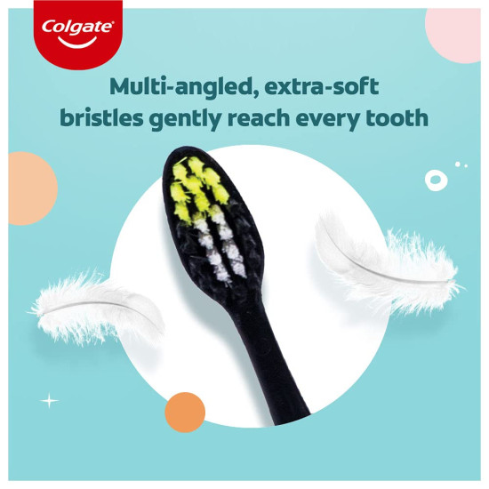 Colgate Kids Batman Manual Toothbrush - Extra Soft Bristles, Pack of 3