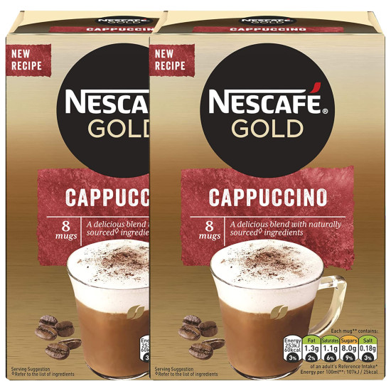 Nescafe Gold Cappuccino - Instant Coffee Delight