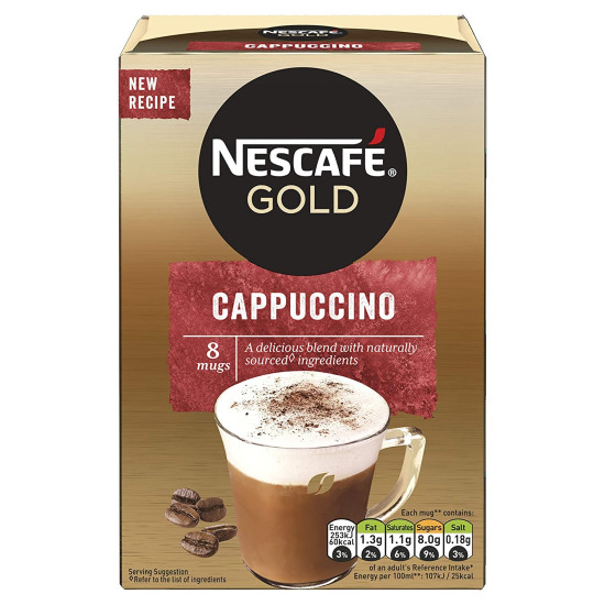 Nescafe Gold Cappuccino - Instant Coffee Delight