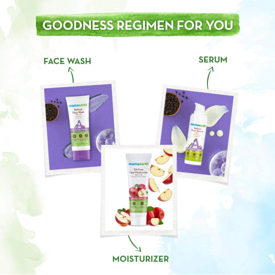 Mamaearth Retinol Face Wash - Reduces Fine Lines & Wrinkles