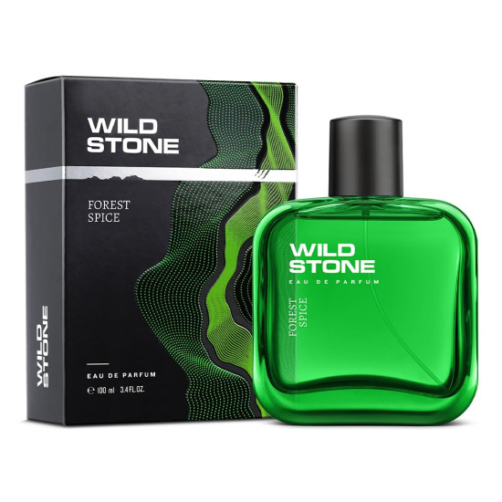 Wild Stone Long Lasting Forest Spice Perfume for Men - Woody and Spicy Fragrance
