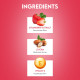 Jovees Herbal Strawberry Face Wash - Hydrating & Glowing Skin