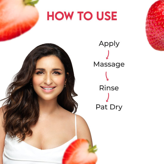 Jovees Herbal Strawberry Face Wash - Hydrating & Glowing Skin
