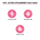 Jovees Herbal Strawberry Face Wash - Hydrating & Glowing Skin