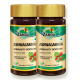 Zandu Ashwagandha Capsules, With Goodness of Natural Extracts of Ashwagandha, Helps Boost Immunity and Useful for Natural Body Strength, Stress Buster - (Pack of 60 Veg capsules x 2)