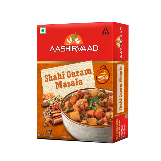 Aashirvaad Shahi Garam Masala, 100g - Exotic Spice Blend for Authentic Taste
