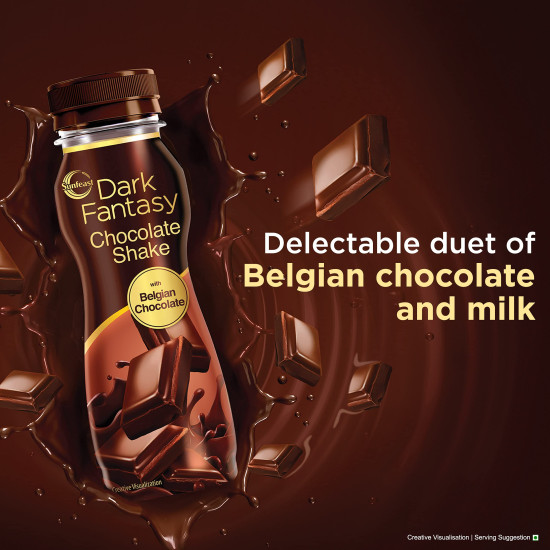 Sunfeast Chocolate Shake with Real Belgian Chocolate - Thick & Creamy Delight