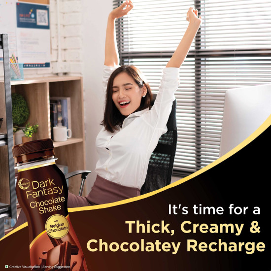 Sunfeast Chocolate Shake with Real Belgian Chocolate - Thick & Creamy Delight