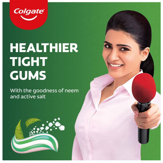 Colgate Active Salt Neem Toothpaste - Germ-Fighting Formula