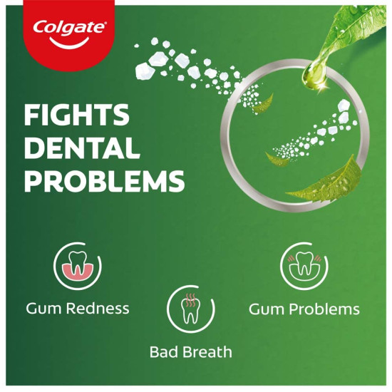 Colgate Active Salt Neem Toothpaste - Germ-Fighting Formula