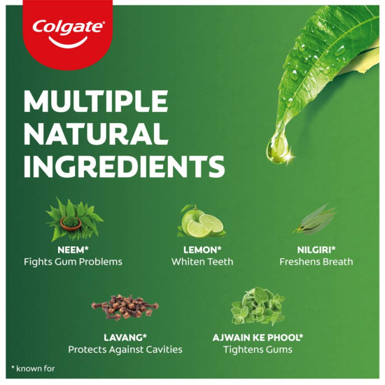 Colgate Active Salt Neem Toothpaste - Germ-Fighting Formula