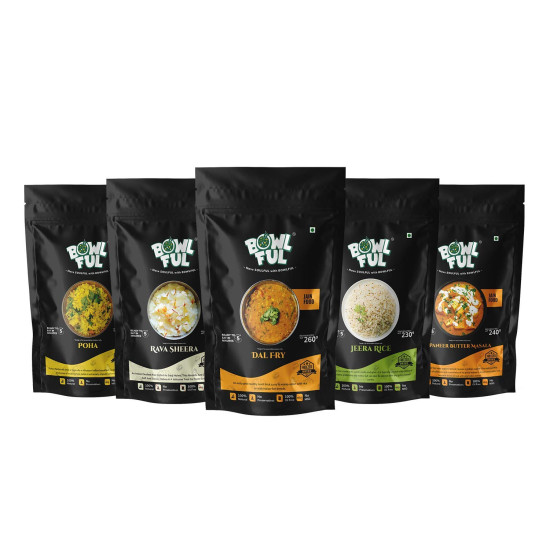 Bowlful Jain Full Meal - 100% Natural Ready to Eat Bowlful Jain Full Meal - 100% Natural Ready to Eat