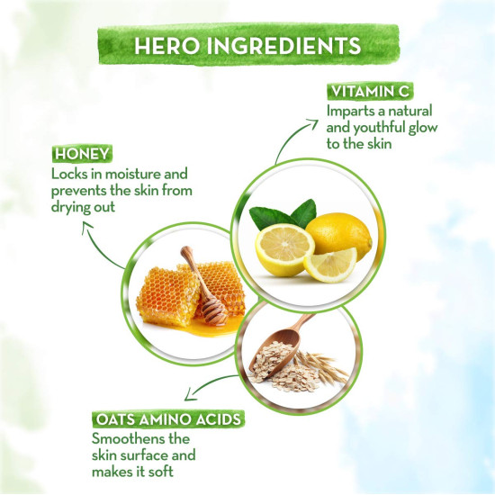Mamaearth Vitamin C Body Wash - Skin Illumination & Natural Ingredients