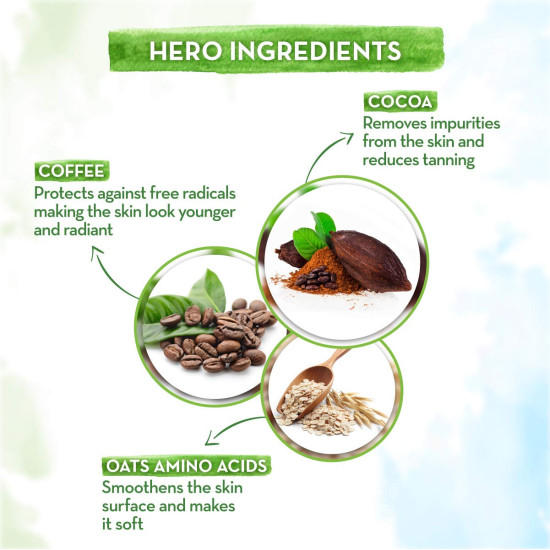 Mamaearth CoCo Body Wash - Coffee & Cocoa Shower Gel for Skin Awakening