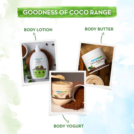 Mamaearth CoCo Body Wash - Coffee & Cocoa Shower Gel for Skin Awakening