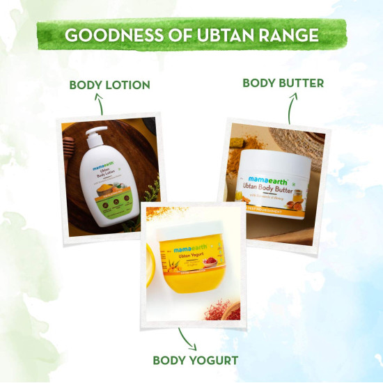 Mamaearth Ubtan Body Wash - Exfoliating with Turmeric & Saffron