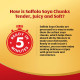 Saffola Soya Chunks - Tender & Juicy, 53% Protein