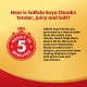 Saffola Soya Chunks - Tender & Juicy, 53% Protein