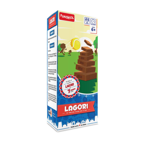 Funskool Games Lagori - Traditional Indian Outdoor Game