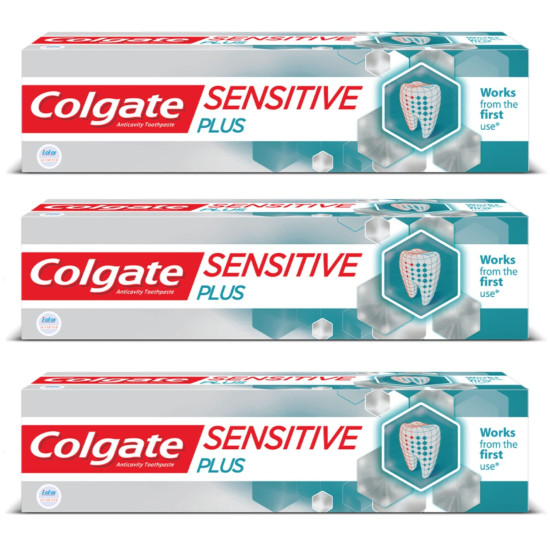 Colgate Sensitive Plus Toothpaste - Instant Relief with Pro Argin Formula