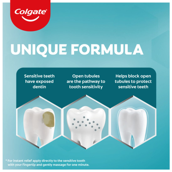 Colgate Sensitive Plus Toothpaste - Instant Relief with Pro Argin Formula