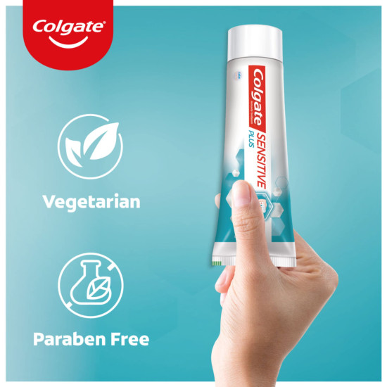 Colgate Sensitive Plus Toothpaste - Instant Relief with Pro Argin Formula