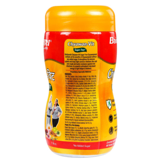 Baidyanath Sugarfree Chyawa-Vit 1kg- Specially Formulated Chyawanprash With No Added Sugar- With Benefits Of Amla, Ashwagandha And Almonds