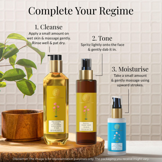 Forest Essentials Delicate Facial Cleanser - Kashmiri Saffron & Neem