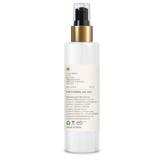 Forest Essentials Delicate Facial Cleanser - Organic Honey, Lemon & Rose Water