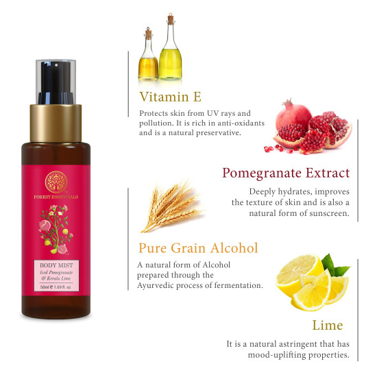 Forest Essentials Travel Size Body Mist - Luxury Citrus Fragrance