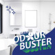 Odonil Bathroom Air Freshener Blocks Mix - Long-lasting Freshness