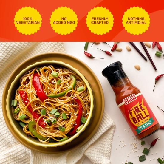 MasterChow Fireball Hot & Spicy Stir Fry Cooking Sauce - Gluten-Free Delight MasterChow Fireball Hot & Spicy Stir Fry Cooking Sauce - Gluten-Free Delight