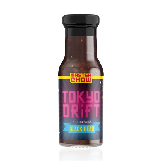 MasterChow Black Bean, Chilli & Garlic Stir Fry Cooking Sauce - Medium Spicy, 220 gms