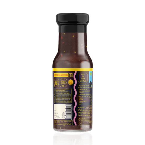 MasterChow Black Bean, Chilli & Garlic Stir Fry Cooking Sauce - Medium Spicy, 220 gms