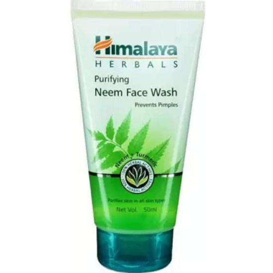 Himalaya HIMALA PURIFYING NEEM FACE WASH 50ML - Anti-Aging & Acne Solution