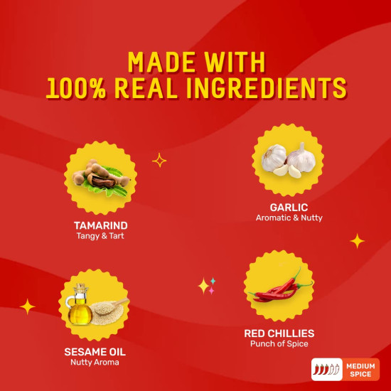 MasterChow Chilli Garlic Stir Fry Cooking Sauce - Medium Spicy Delight