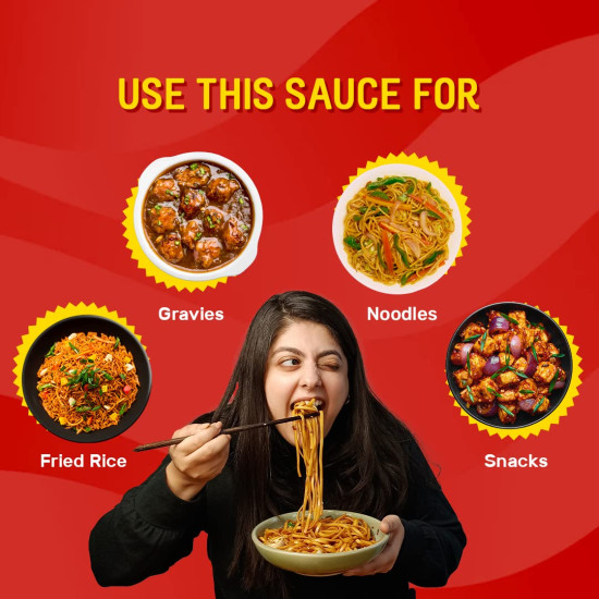 MasterChow Chilli Garlic Stir Fry Cooking Sauce - Medium Spicy Delight