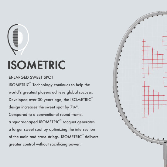 YONEX GR 303i Aluminium Strung Badminton Racket - High Durability for Beginners